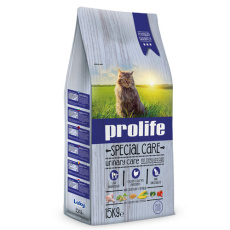 Ξηρά τροφή για στειρωμένες γάτες με κοτόπουλο - Prolife Special Care 15kg