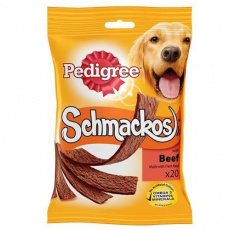 Μαλακό σνακ σκύλου σε λωρίδες κρέατος - Pedigree Schmackos (20 τεμάχια)